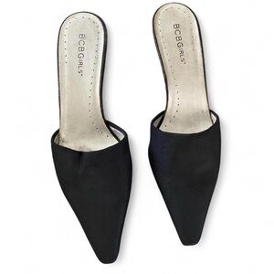 BCBGirls Black Mules for Women